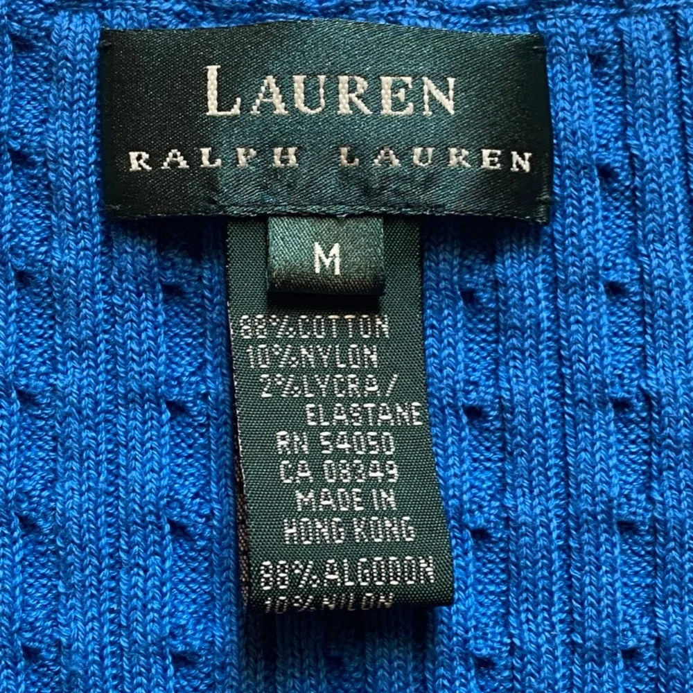 Ralph Lauren Blue Sleeveless Sweater - Picture 2 of 5